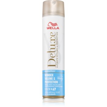 Wella Deluxe Wonder Volume & Protection fixativ pentru păr cu fixare foarte puternică pentru volum și strălucire - imagine 2